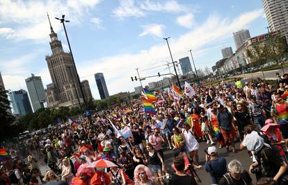 Tisuće Poljaka i Ukrajinaca na LGBT+ povorci ponosa u Varšavi