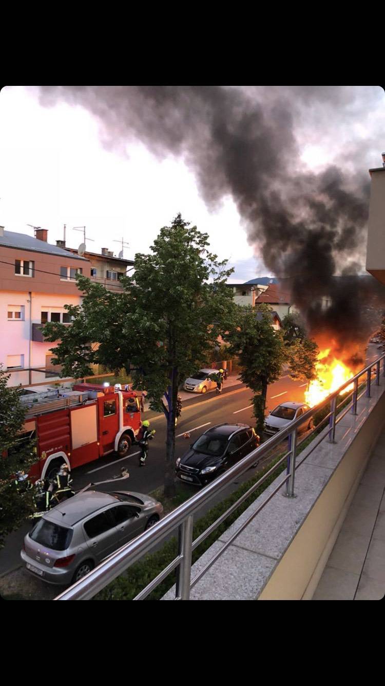 U Zagrebu je eksplodirao auto: 'Užas, mislili smo da je potres'