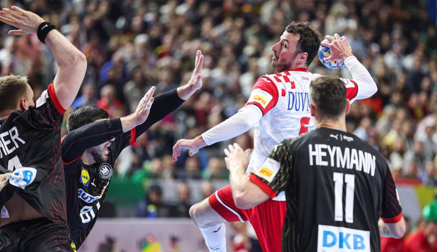 Koeln: Susret Njemačke i Hrvatske na Europskom prvenstvu u rukometu