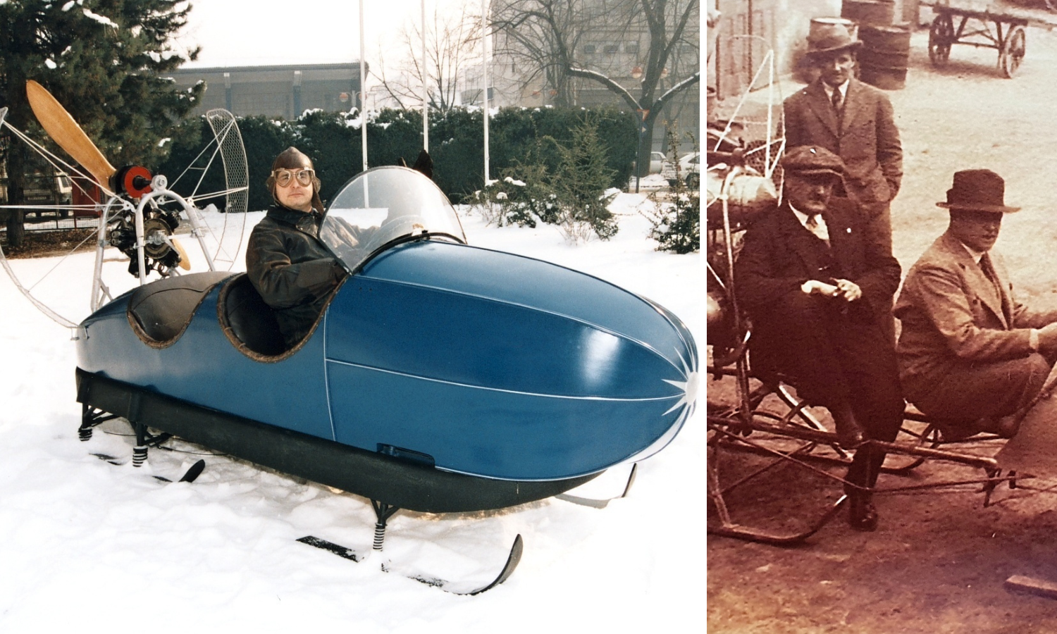 U Tehničkom muzeju čuvaju prvi hrvatski snjegomobil: 'Išao je 35 km/h, ljeti je postajao auto'
