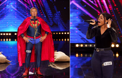 73-godišnji Superman i mlada pjevačica iz Tanzanije večeras će stati na pozornicu Supertalenta