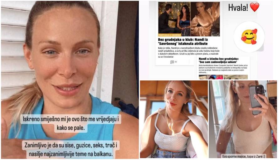 Nakon 'grudnjak skandala' se oglasila glumica: Ljude zanima samo seks, guzice i tračevi...