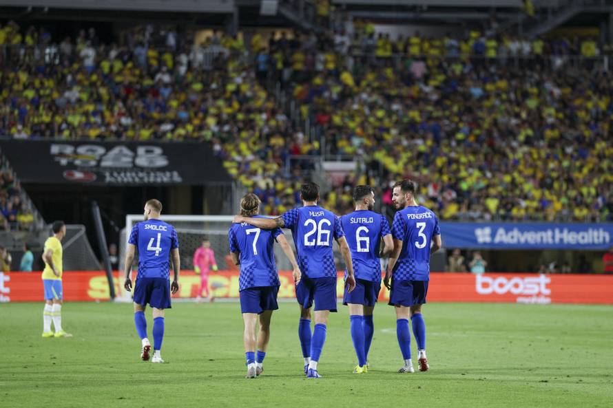 Soccer: International Mens Friendly-Croatia at Brazil