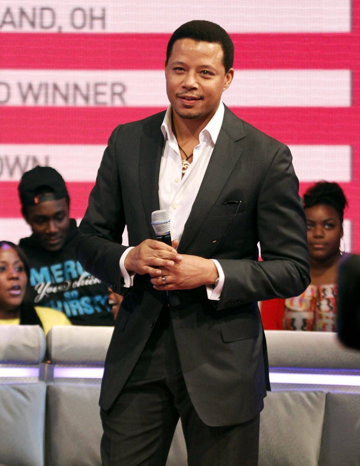 "106th & Park" Presents Terrence Howard and Juicy J - New York City