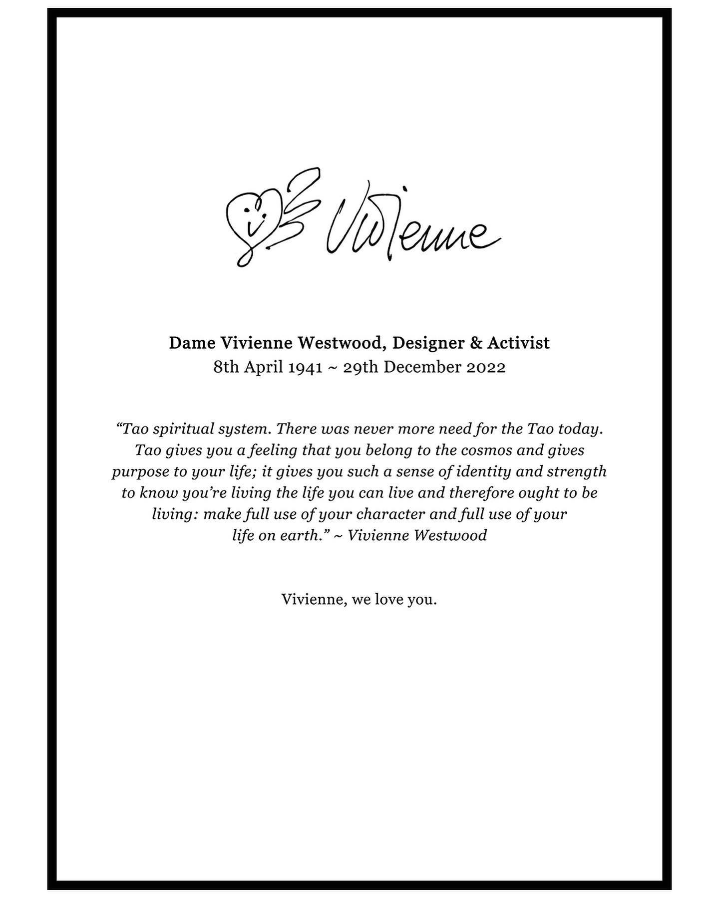 Umrla je Vivienne Westwood