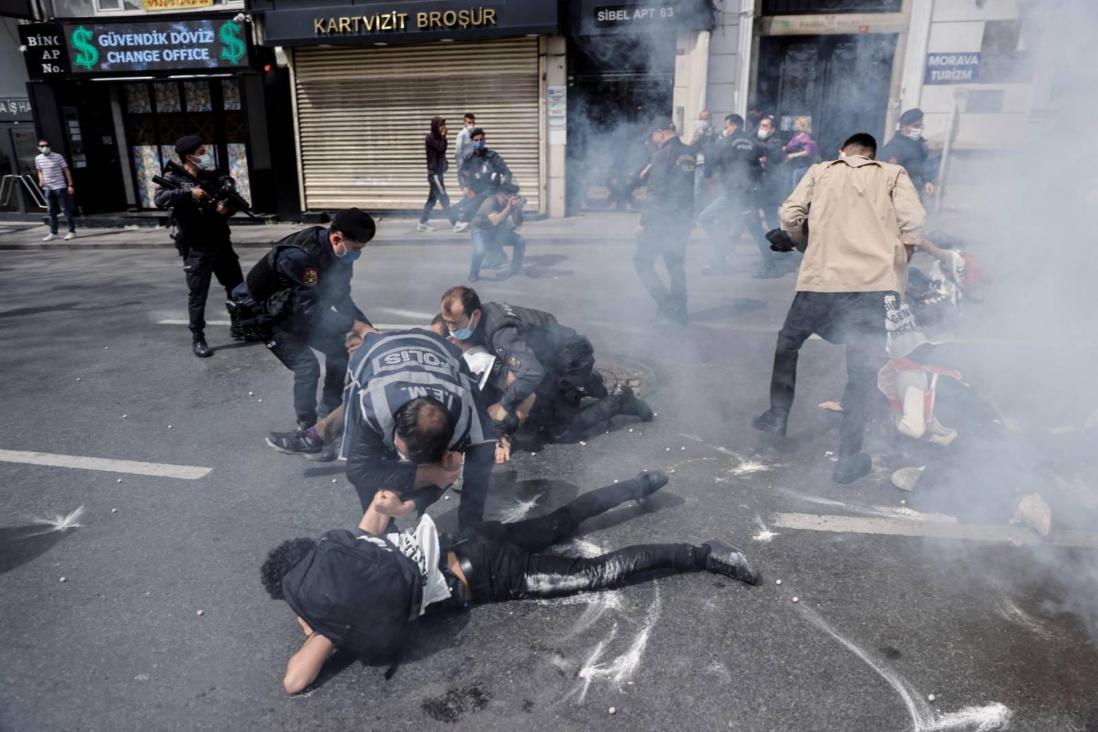 May Day demonstration in Istanbul