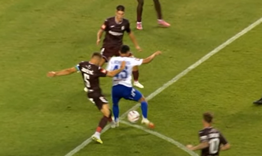 Sudačka analiza opravdala je dosuđeni penal za Hajduk: Crte su dio kaznenog prostora...