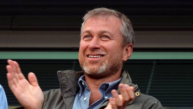 FILE PHOTO: Chelsea owner Roman Abramovich applauds after the English Premier League soccer match between Chelsea and Hull City in London