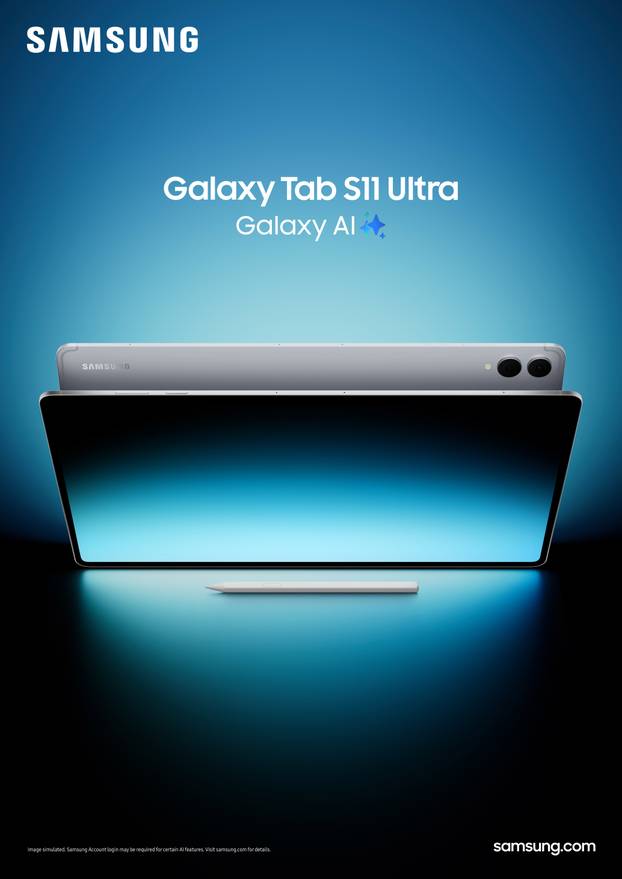 FOTO Ovo je Samsung Galaxy Tab S11: Najtanji i najsnažniji tablet dosad, evo što sve donosi