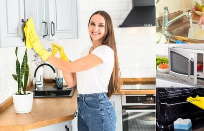 Proljetno čišćenje doma: Savjeti kako očistiti cijelu kuhinju bez kemikalija i pritom uštedjeti