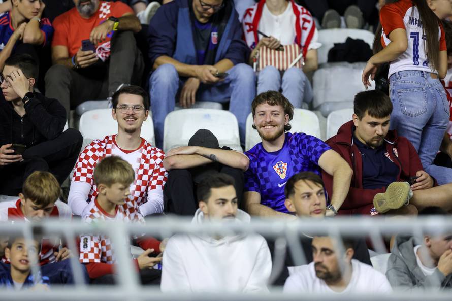 Atmosfera na Poljudu na utakmici između Hrvatske i Španjolske u Ligi nacija