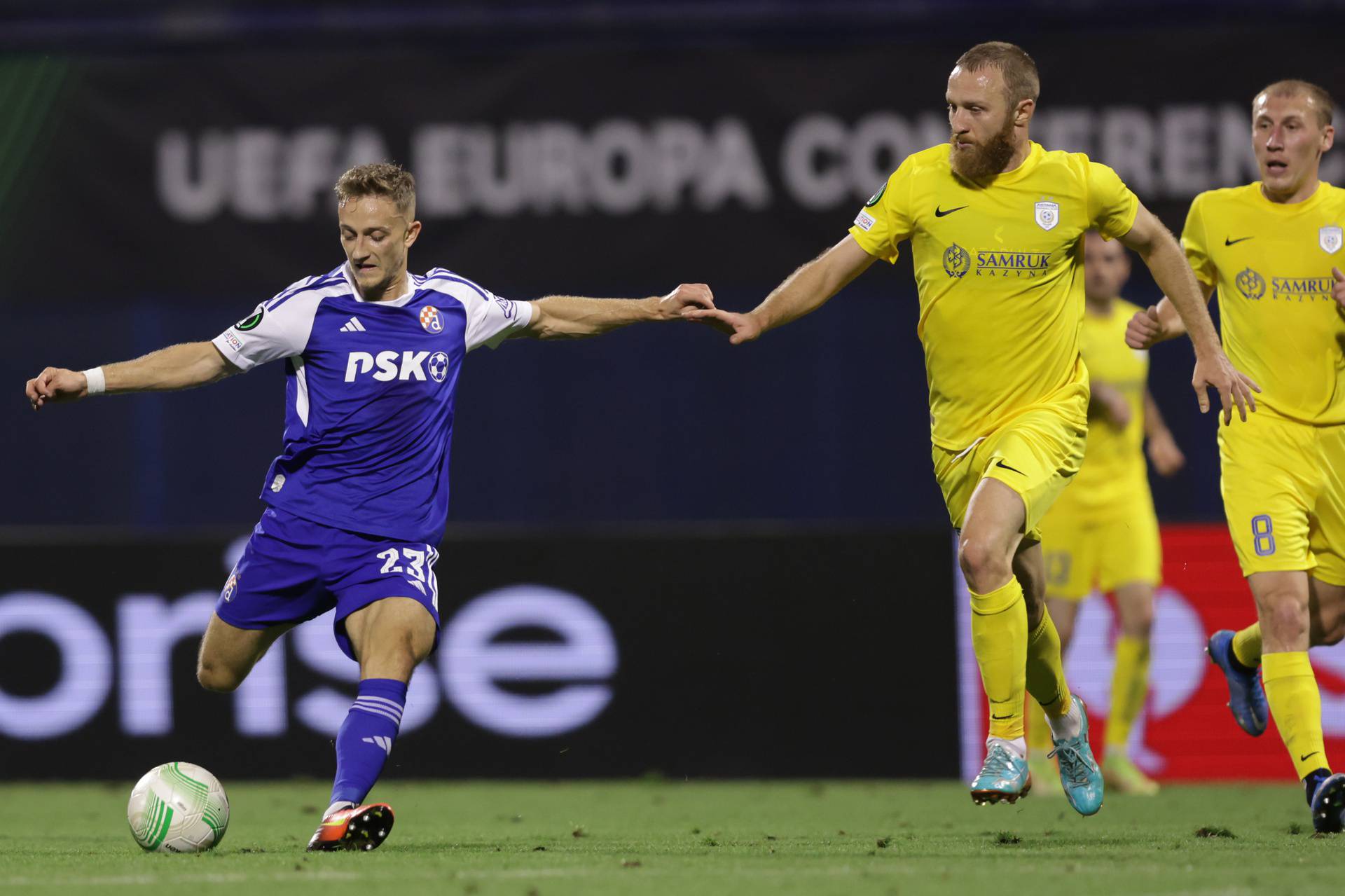 Zagreb: Prva utakmica grupne faze UEFA Konferencijske lige, GNK Dinamo - Astana