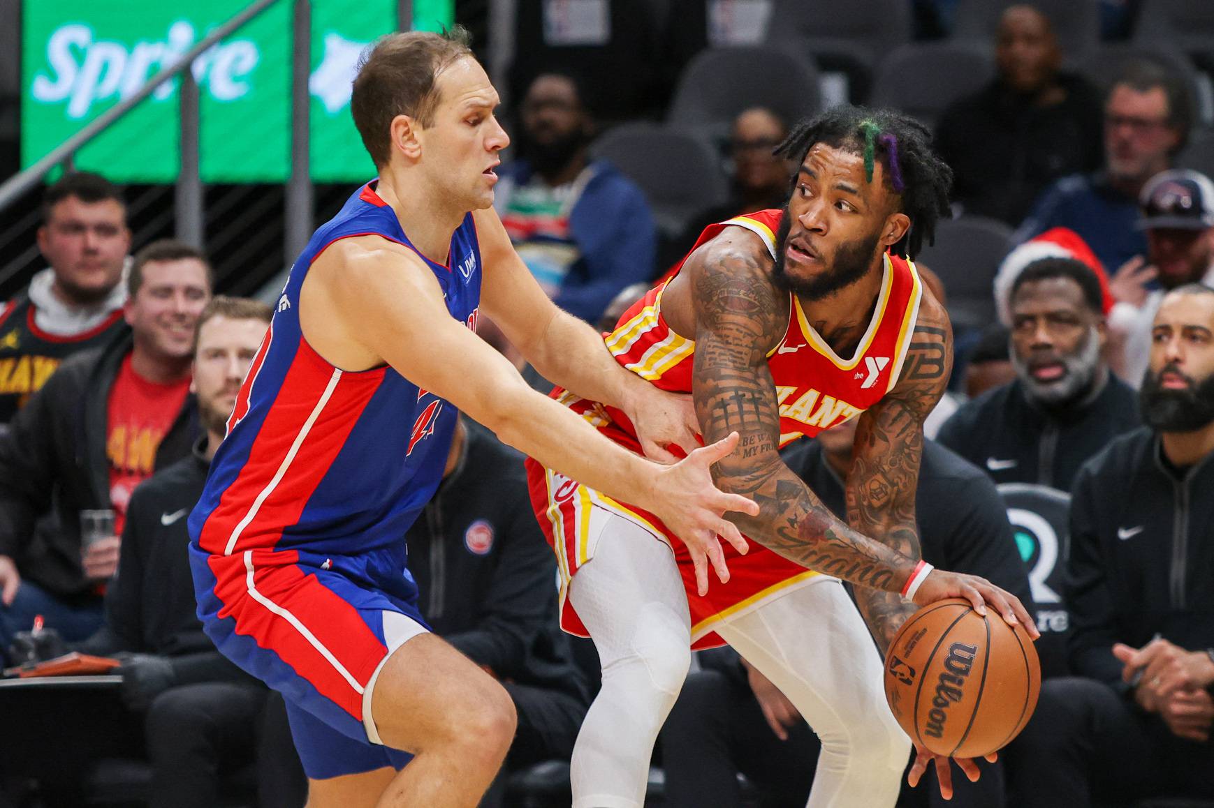 NBA: Detroit Pistons at Atlanta Hawks