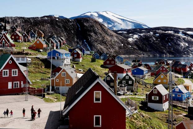 General view of Upernavik in western Greenland