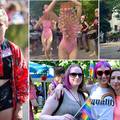 Moda zagrebačkog Pride-a: Bilo je svega - od neobičnih šarenih outfita do upečatljive šminke