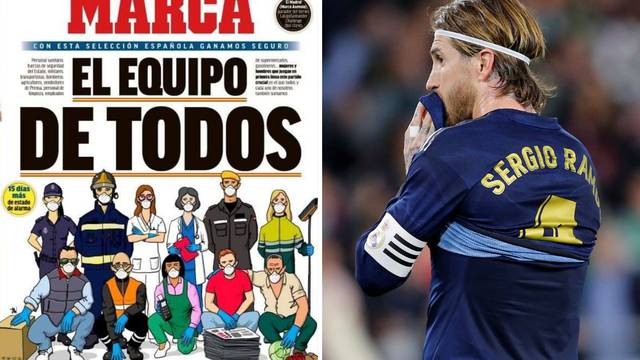 Najveći španjolski sportski list na naslovnicu stavio - vojnika!