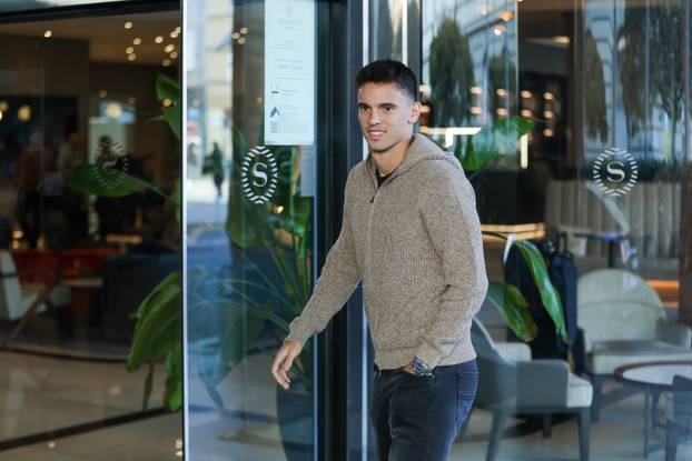 Zagreb: Okupljanje hrvatske nogometne reprezentacije