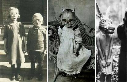 Jezive starinske maske za Noć vještica: Zar je ovo za djecu?