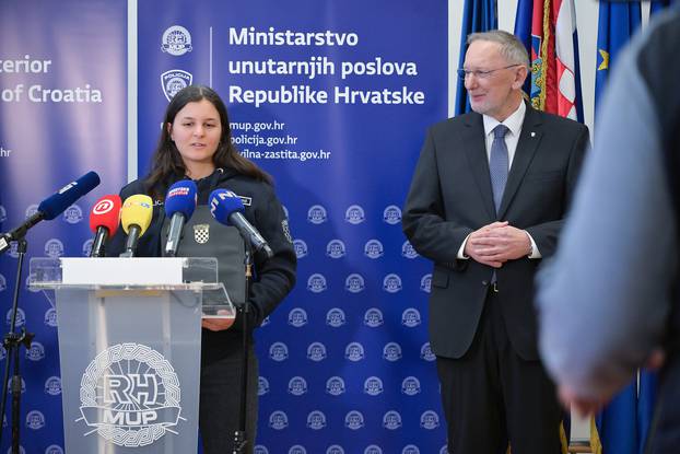 Zagreb: Ministar unutarnjih poslova Davor Božinović potpisao ugovore o suradnji s hrvatskim sportašima