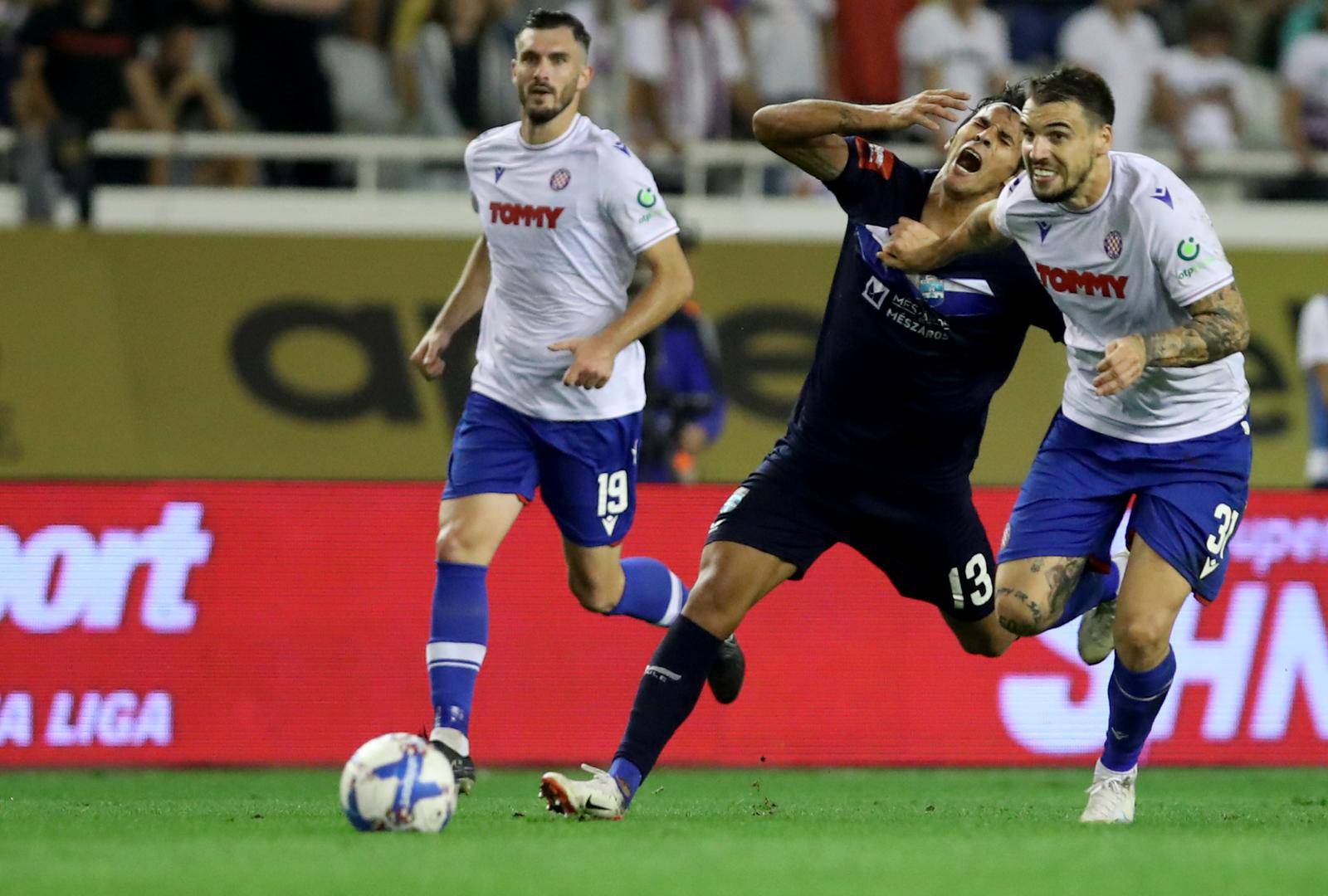 NK HAJDUK SPLIT - NK OSIJEK - STARA URAMLJENA SLIKA