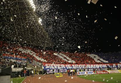 FOTO U Maksimir dolazi više od 2000 navijača Hajduka! Ovo su najbolje koreografije derbija...