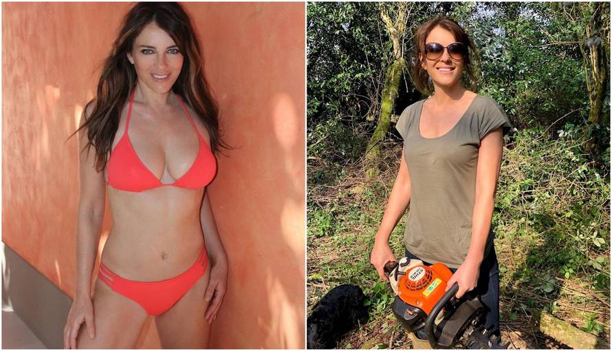 Liz u izolaciji: Ne pere kosu, a zna baratati i motornom pilom