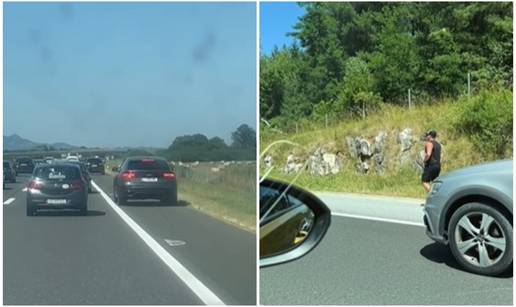 VIDEO Kaos na hrvatskim autocestama: Jurcaju, voze po zaustavnoj, mokre uz cestu...
