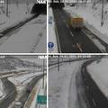 FOTO Ovako danas izgledaju autoceste: Jak vjetar i snijeg stvaraju probleme u prometu