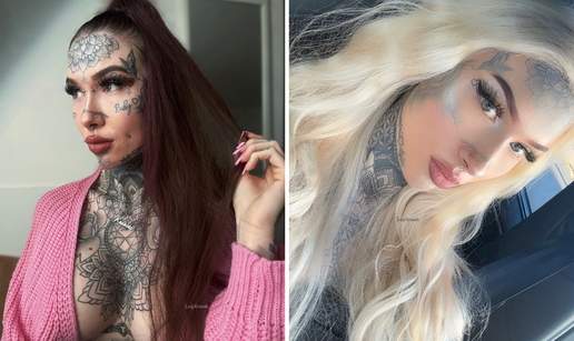 Lucy  ima 21 godinu, istetovirana je već cijela! Evo kako je prije izgledala: 'Roditelji su zgroženi'