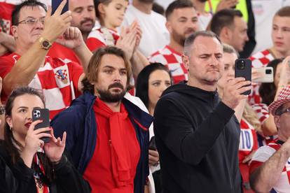 KATAR 2022 - Niko Kranjčar i Josip Šimunić na susretu Hrvatske i Brazila u četvrtfinalu Svjetskog prvenstva u Katru