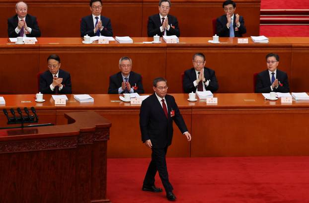 China's NPC opening session at the Great Hall of the People, in Beijing