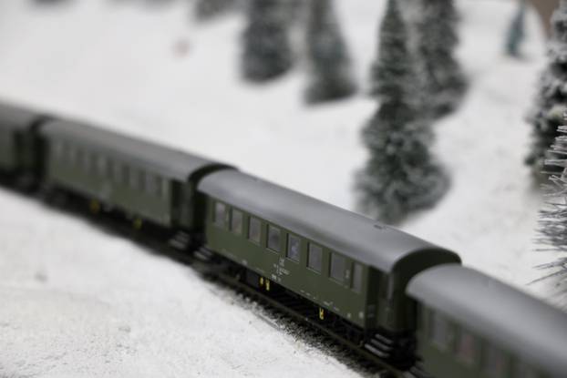 24sata Virovitica: Maketa iz filma "Vlak u snijegu"