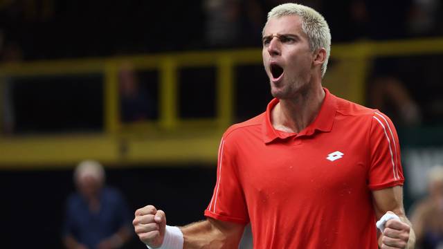 Split: Skupina D Davis Cupa, Hrvatska - SAD, Borna Gojo - Frances Tiafoe