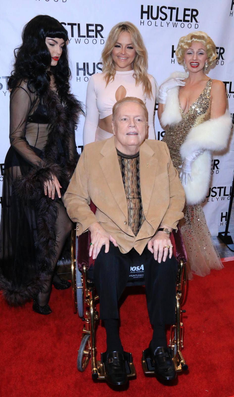 The grand opening of Larry Flynt's Hustler Club