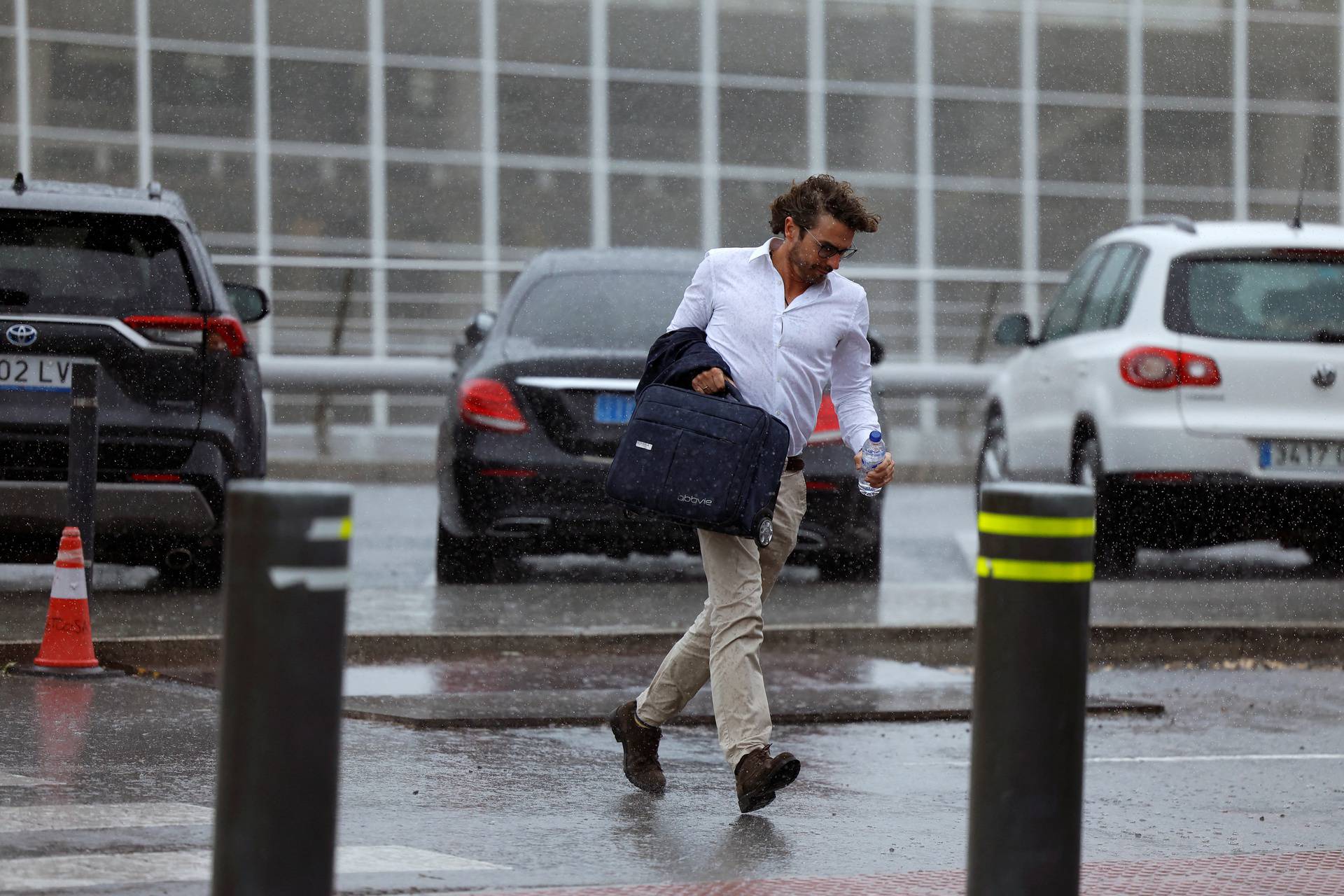 Flights affected by Storm Kirk at Bilbao Airport in Loiu