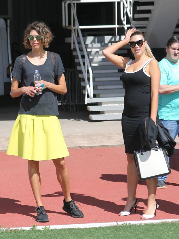 Split: Blanka Vlaši? posjetila trening Hajduka