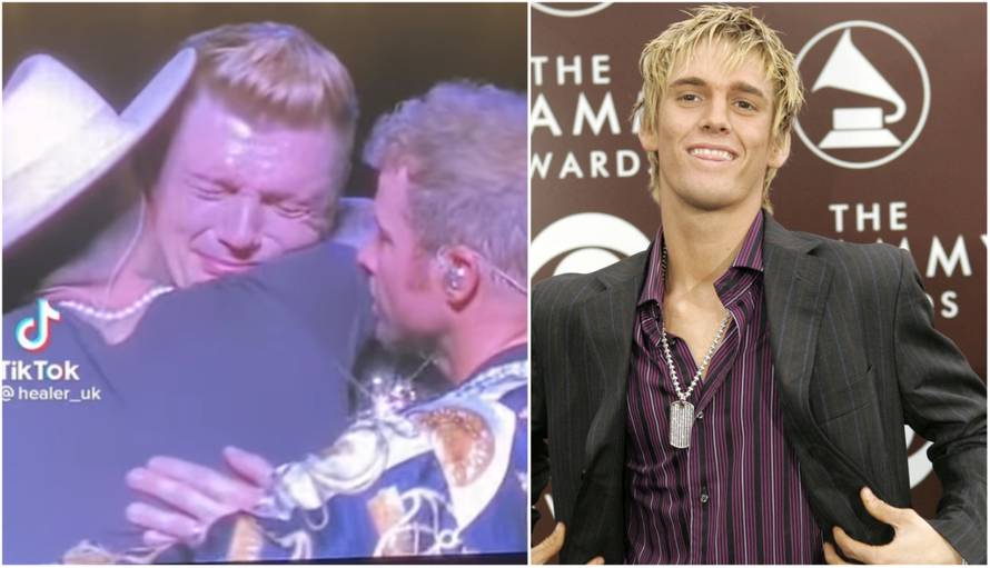 VIDEO Nick iz Backstreet Boysa plakao na koncertu zbog smrti brata, članovi benda ga tješili