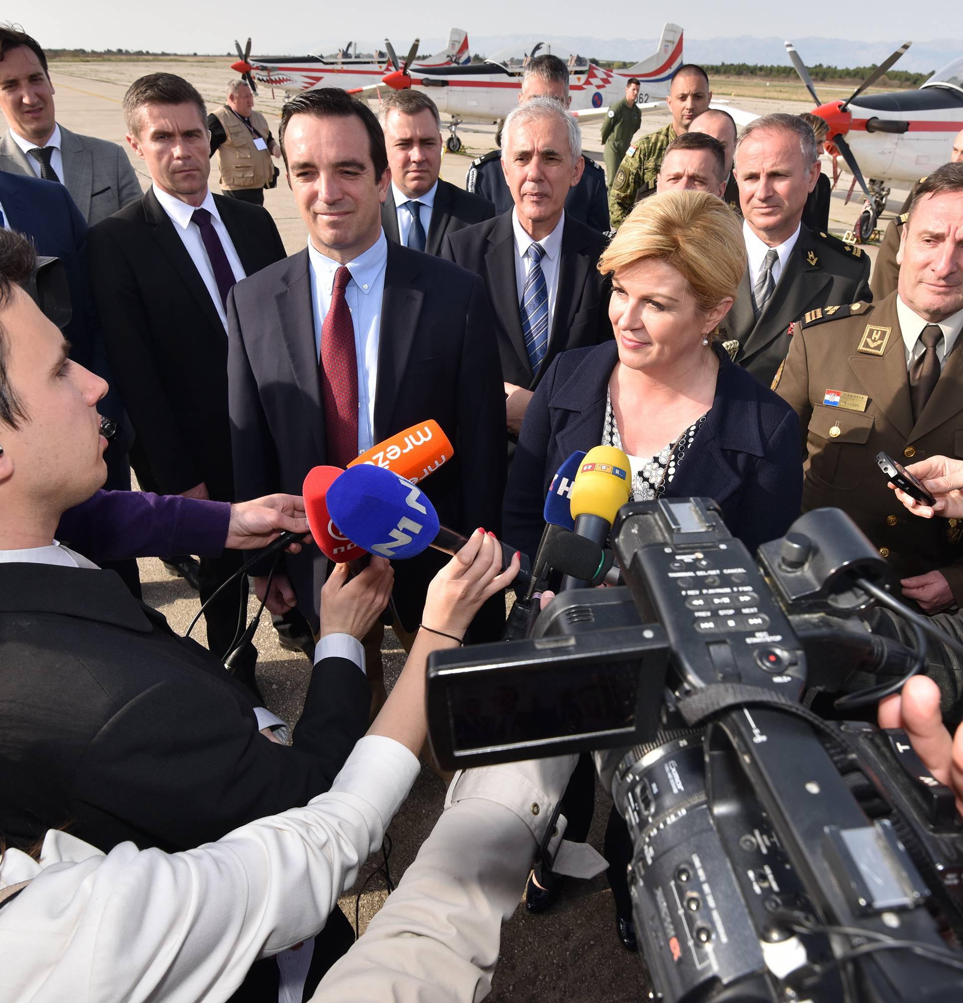 Kolinda je  'preselila' u Zadar: 'Vjerujem u povratak na otoke'