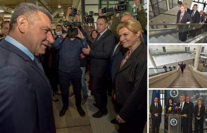 Kolinda otvorila novi terminal, u Gaženicu stigao i Gotovina