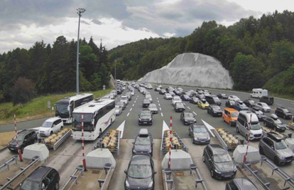 Na Lučkom kolona dva km, na A2 kod Trakošćana četiri