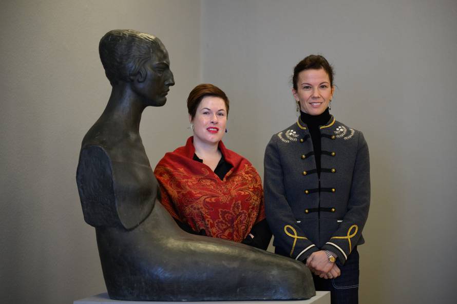 Zagreb: Klovićevi dvori pripremaju se za otvorenje izložbe Ivana Meštrovića