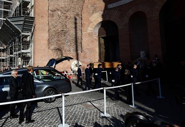 Funeral ceremony of fashion designer Valentino Garavani, in Rome