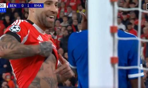 VIDEO Brani&ccaron; Benfice provocirao Viniciusa tetova&zcaron;ama. Snimka je hit na dru&scaron;tvenim mre&zcaron;ama