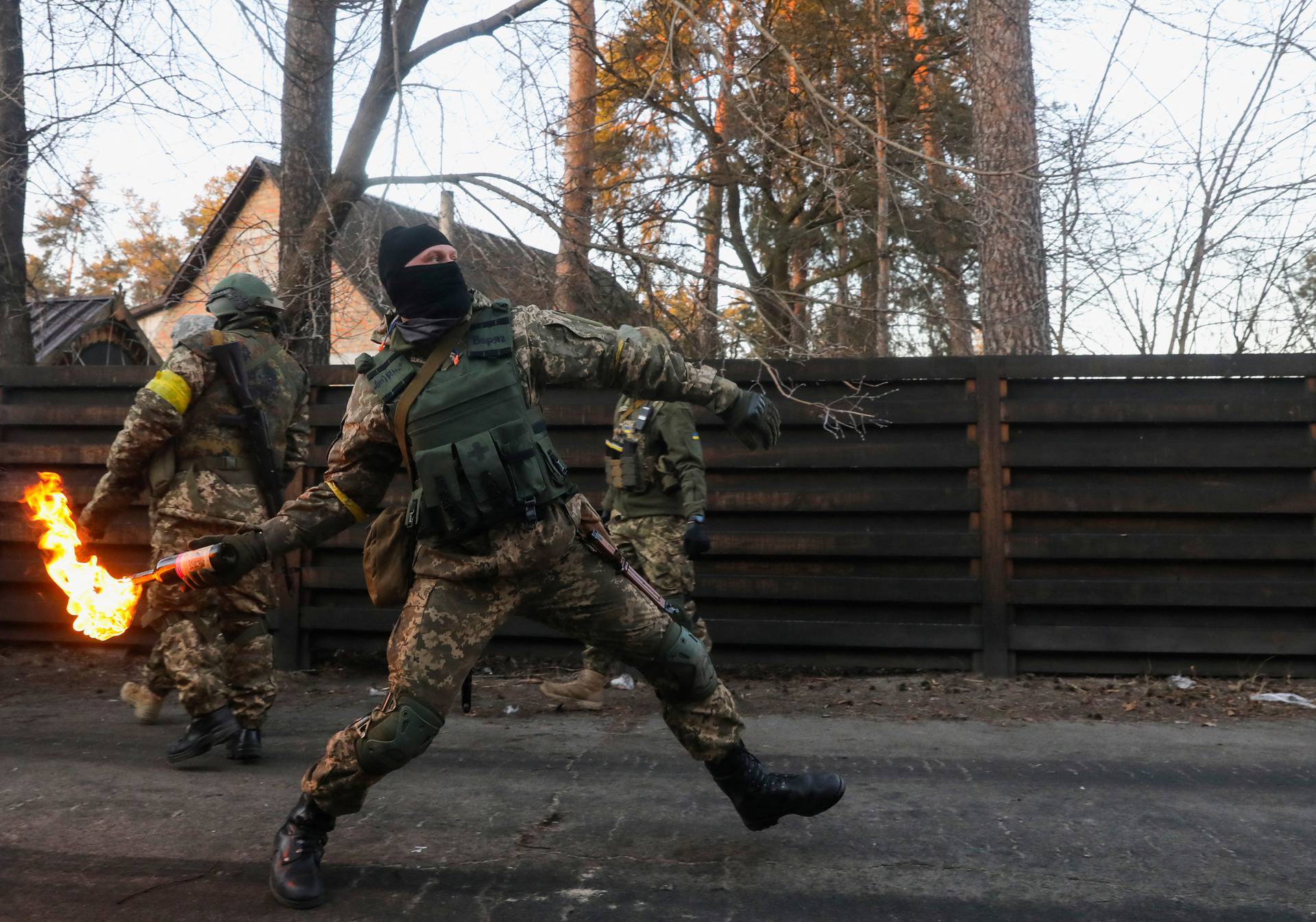 Russia's invasion of Ukraine continues, in Kyiv