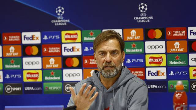 Champions League - Liverpool Press Conference