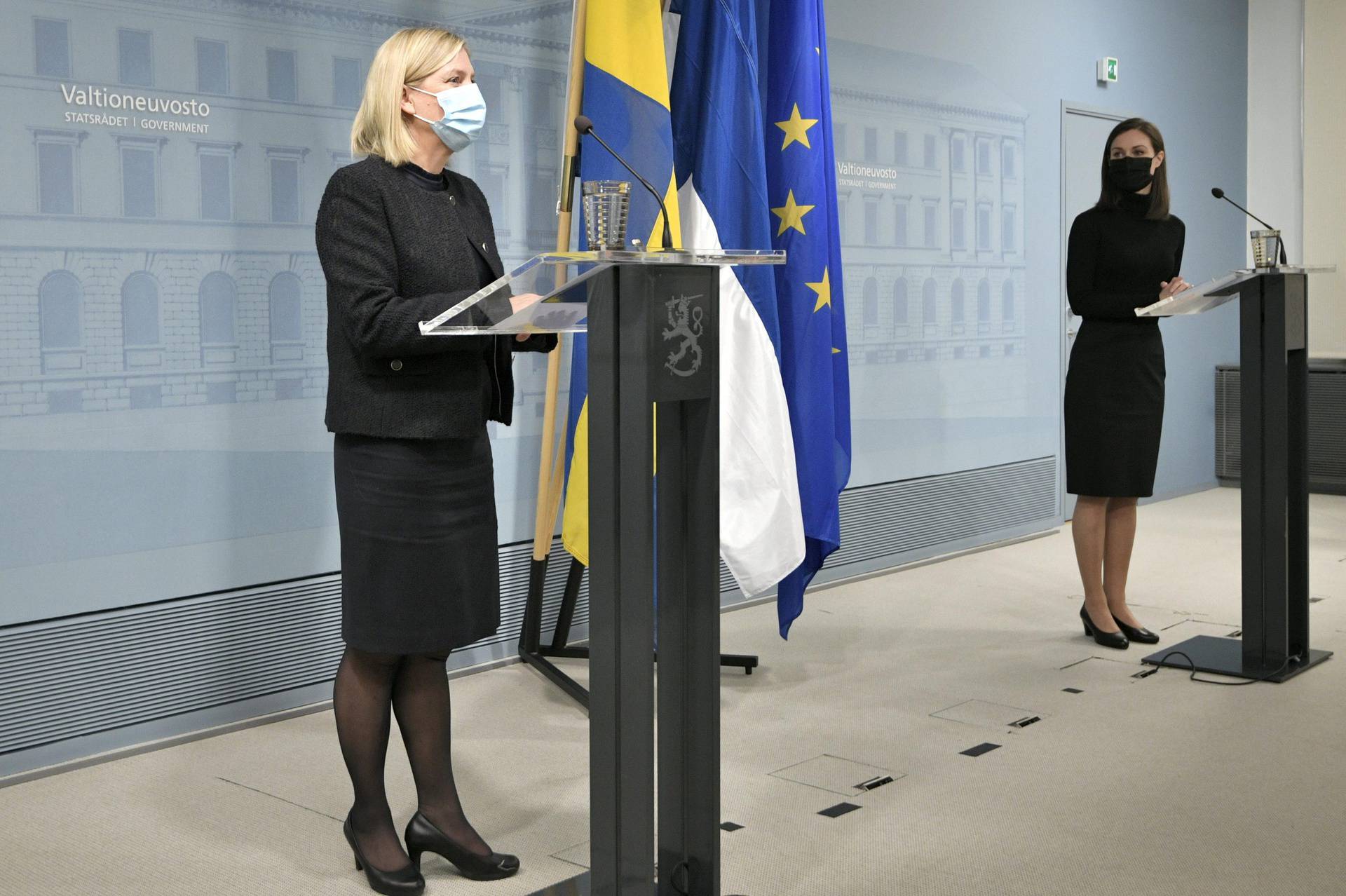 Sweden's Prime Minister visits Finland