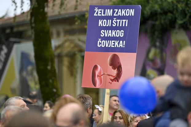 Varaždin: Hod za život, obitelj i Hrvatsku