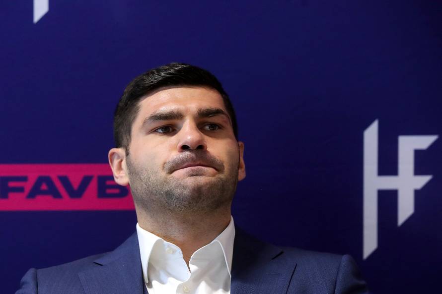 Zagreb: Filip Hrgović uoči borbe protiv Scotta Alexandera 