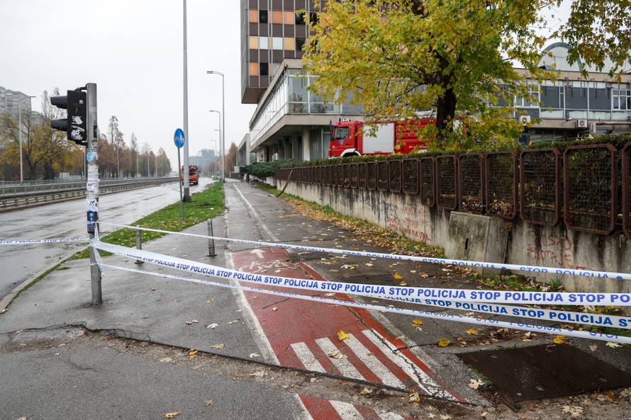 Zagreb: Vjesnikov neboder dva dana nakon požara, policijska istraga u tijeku