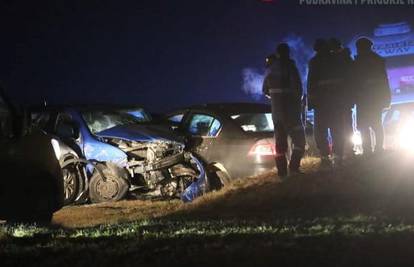 Stravičan sudar kod Križevaca: Pretjecala kamion i zabila se u auto, ozlijeđeno je petero ljudi